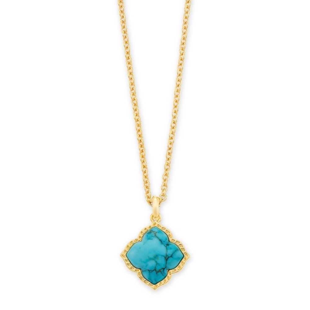 Kendra Scott Mallory Turquoise Pendant Necklace
